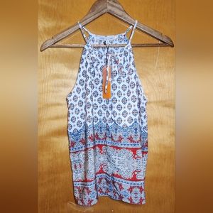 NWT Collective Concepts Boho Flowy Top size S